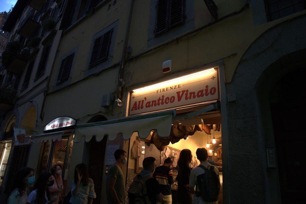 Firenze All'antico Vinaio Sandwich shop in Florence